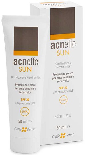 Image of Acneffe Sun Protezione Solare SPF30 Per Pelle Acneica e Seborroica 50 ml