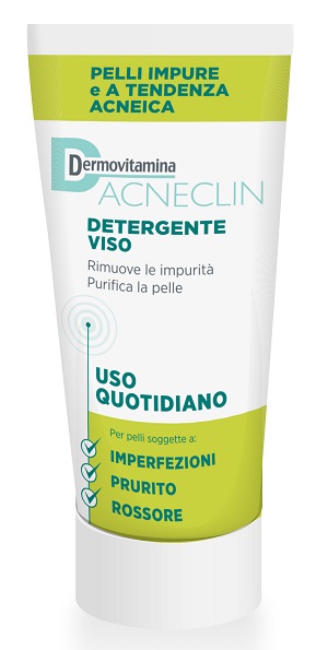 Image of Dermovitamina Acneclin Detergente Viso Pelle Grassa 200 ml