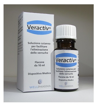 Image of Veractiv Soluzione Cutanea Contro Verruche 10 ml