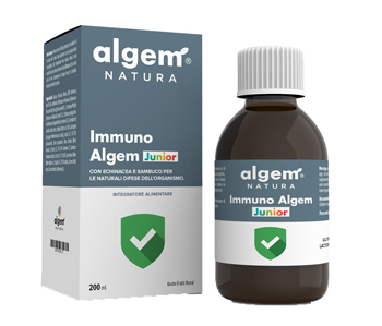 Image of Algem Immuno Junior Integratore per le Difese Immunitarie 200 ml