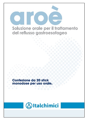 Image of Aroè Soluzione Orale Integratore Reflusso Gastroesofageo 20 Stick