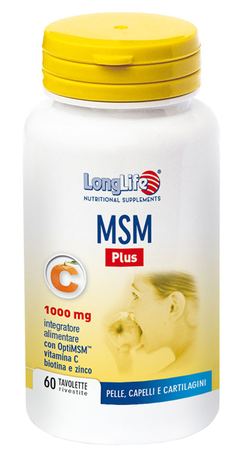 Image of LongLife MSM Plus Integratore 60 Tavolette