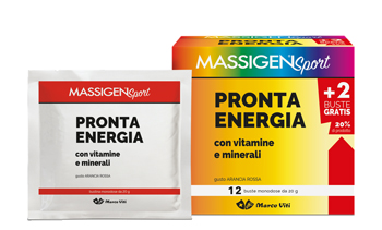 Image of Massigen Sport Pronta Energia 10 Buste + 2 Omaggio