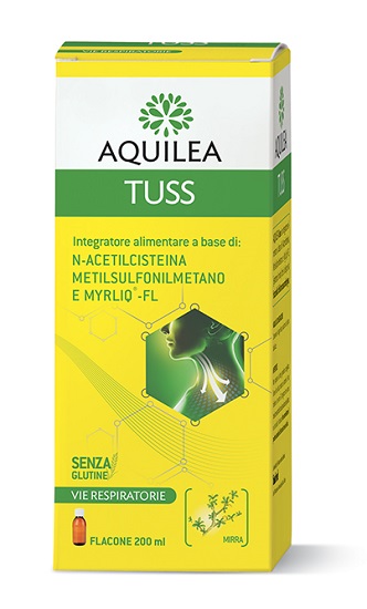 Image of Aquilea Tuss Sciroppo Integratore Vie Respiratorie 200 ml