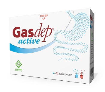 Image of Gasdep Active Integratore Alimentare 6+12 Bustine
