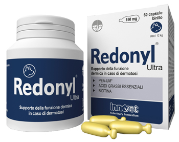 Image of Innovet Redonyl Ultra Integratore Per Dermatosi Cani E Gatti 150 mg 60 Capsule