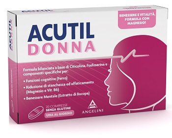 Image of Acutil Donna Integratore Benessere Mentale 20 Compresse