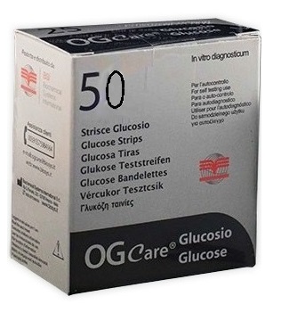 Image of OGcare Glicemia Strisce Misurazione Glicemia 50 Pezzi
