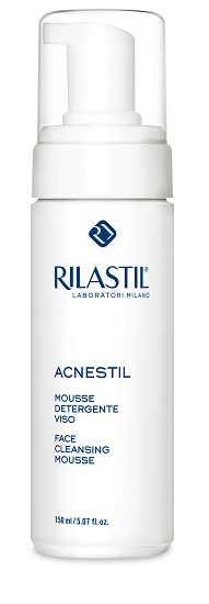 Image of Rilastil Acnestil Mousse Detergente Viso Pelle Mista e Grassa 150 ml
