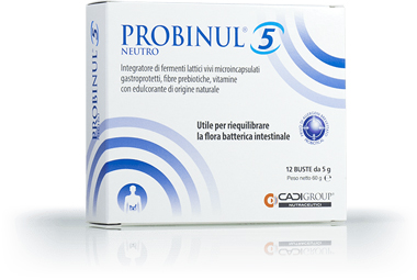 Image of Probinul 5 Neutro Integratore Simbiotico 12 Bustine