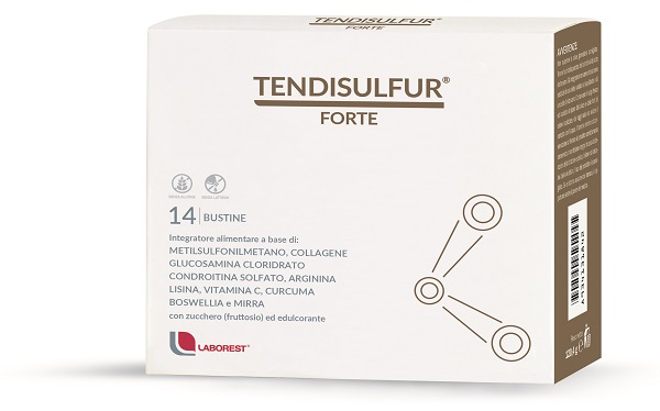 Image of Tendisulfur Forte Integratore Per i Tendini 14 Bustine