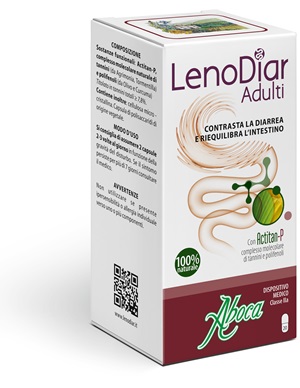 Image of Aboca LenoDiar Adulti Integratore Contro Diarrea 20 Capsule