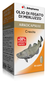 Image of Arkocapsule Olio Di Fegato Di Merluzzo Integratore 60 Capsule