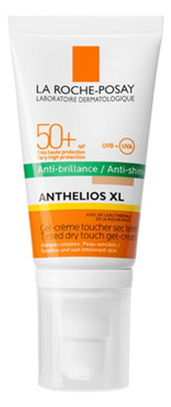 Image of La Roche Posay Anthelios XL Gel-Crema Solare Colorata Tocco Secco Anti-lucidità SPF 50+ Viso 50 ml