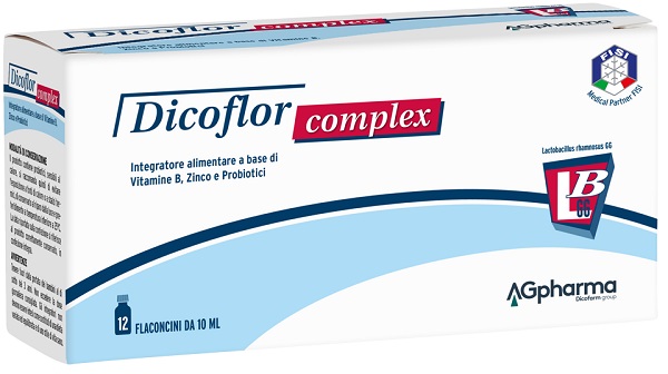 Image of Dicoflor Complex Integratore Fermenti Lattici 12 Flaconcini 10 ml