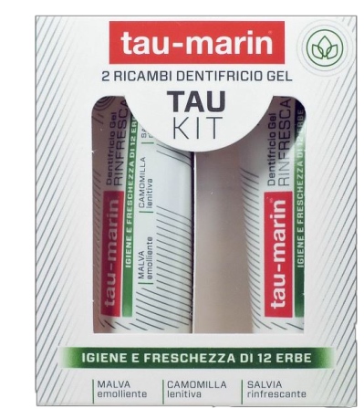 Image of Tau-Marin Ricambio Dentifricio Gel Rinfrescante 2x20 ml