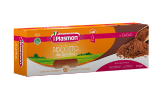 Image of PLASMON BISCOTTI CACAO 240G