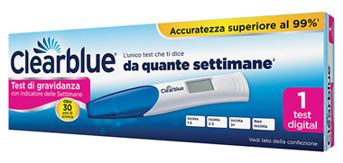 Image of Clearblue Digital Test di Gravidanza con Lettore Digitale 1 Stick