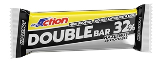 Image of Proaction Double Bar Nocciola/caramello 32% 50g