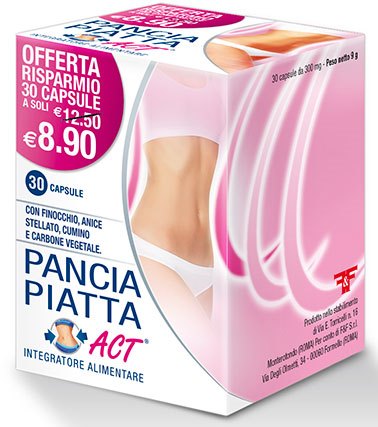 Image of Pancia Piatta Act Integratore Alimentare 30 capsule
