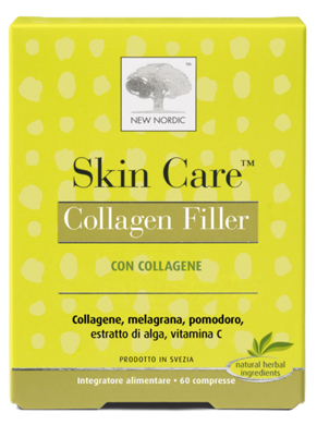 Image of New Nordic Skin Care Collagen Filler Integratore Alimentare 60 Compresse