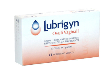 Image of Lubrigyn Ovuli Vaginali Lubrificanti Lenitivi 10 Ovuli Vaginali