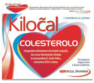 Image of Kilocal Colesterolo Integratore Controllo Dei Lipidi 30 Compresse