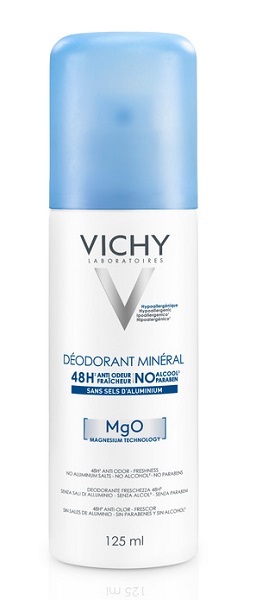 Image of Vichy Deodorante Mineral Aerosol Pelle Sensibile o Depilata 125 ml