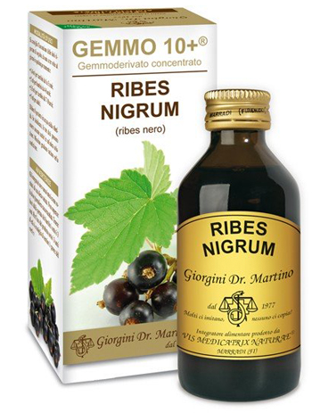 Image of Dr. Giorgini Gemmo 10+ Ribes Nero Analcoolico 100 ml