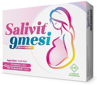 Image of Salivit 9 Mesi Integratore Gravidanza 30 Capsule + 30 Compresse