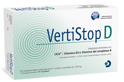 Image of Vertistop D Compresse 20 Compresse