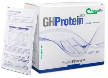 Image of Gh Protein Plus Integratore Integratore Gusto Neutro 20 Bustine