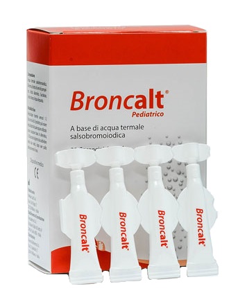 Image of Broncalt Strip Pediatrico Soluzione Irrigazione 20 Flaconi 2 ml