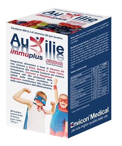 Image of Auxilie Immuplus Junior Integratore 30 Bustine