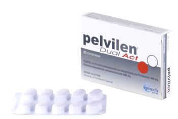 Image of Pelvilen Dual Act Integratore Antinfiammatorio Area Pelvica 20 Compresse