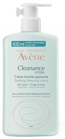 Image of Avène Cleanance Hydra Crema Detergente Lenitiva Viso 400 ml