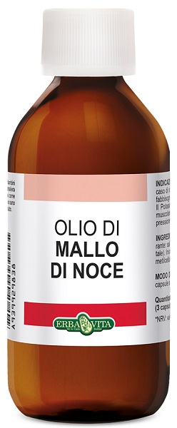 Image of Erba Vita Olio Di Mallo Di Noce Idratante Corpo e Capelli 100 ml