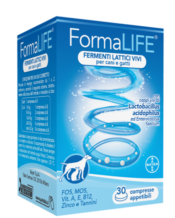 Image of Formalife fermenti lattici vivi per cani e gatti 30 compresse