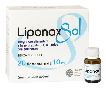 Image of Liponax Sol Integratore Alimentare 20 Flaconcini 10ml