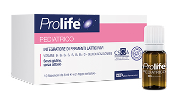 Image of Prolife Pediatrico Integratore Fermenti Lattici Vivi Bambini 10 Flaconcini