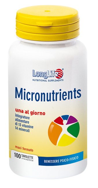 Image of LongLife Micronutrients Alimentare 100 Tavolette