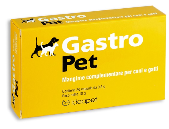 Image of Gastro Pet Mangime Complementare Per Cani e Gatti 20 Capsule