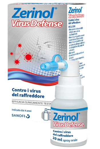 Image of Zerinol Virus Defence Contro I Virus del Raffreddore Spray Orale 20 ml