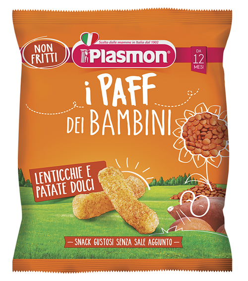 Image of PLASMON PAFF Snack Lent/Pat15g