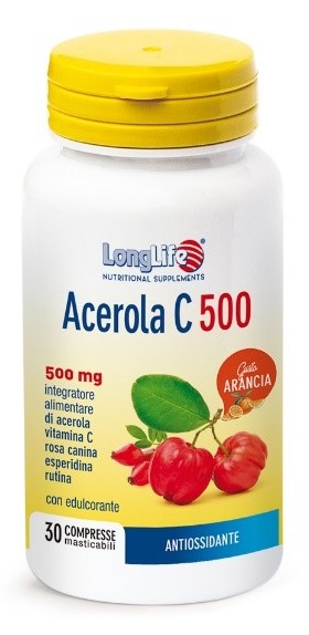 Image of LONGLIFE ACEROLA C500 30 Cpr