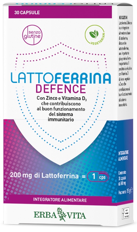 Image of Erba Vita Lattoferrina Defence 30 Capsule
