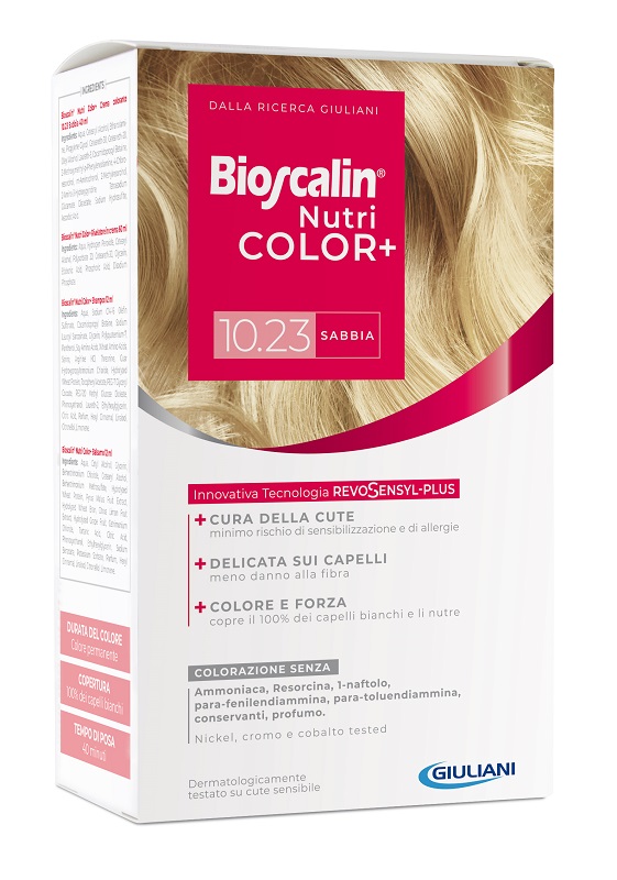Image of Bioscalin NutriColor+ 10.23 Sabbia Trattamento Colorante
