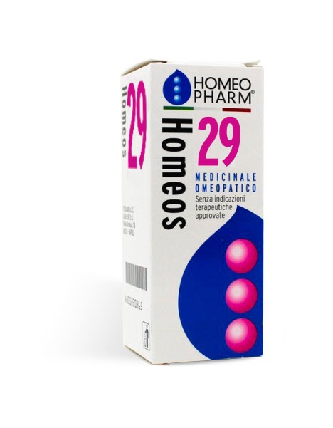 Image of Homeopharm Homeos 29 Rimedio Omeopatico In Gocce 50Ml