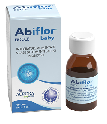 Image of Abiflor Baby Gocce Integratore Fermenti Lattici Probiotici 5 ml