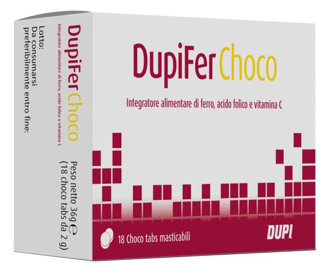 Image of DUPIFER Choco 18 Tabs